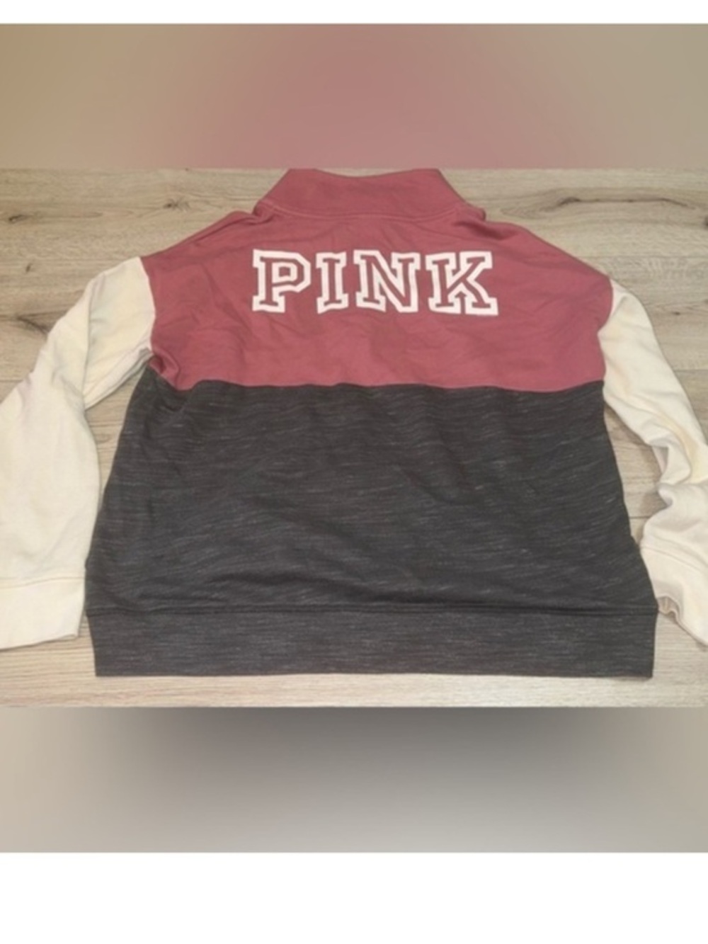 Victoria’s Secret pink quarter zip sweatshirt sweater